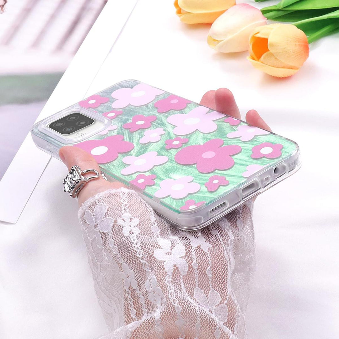 FeatherYarn Floral S24 Case for Samsung Galaxy - DOKUTRONIX