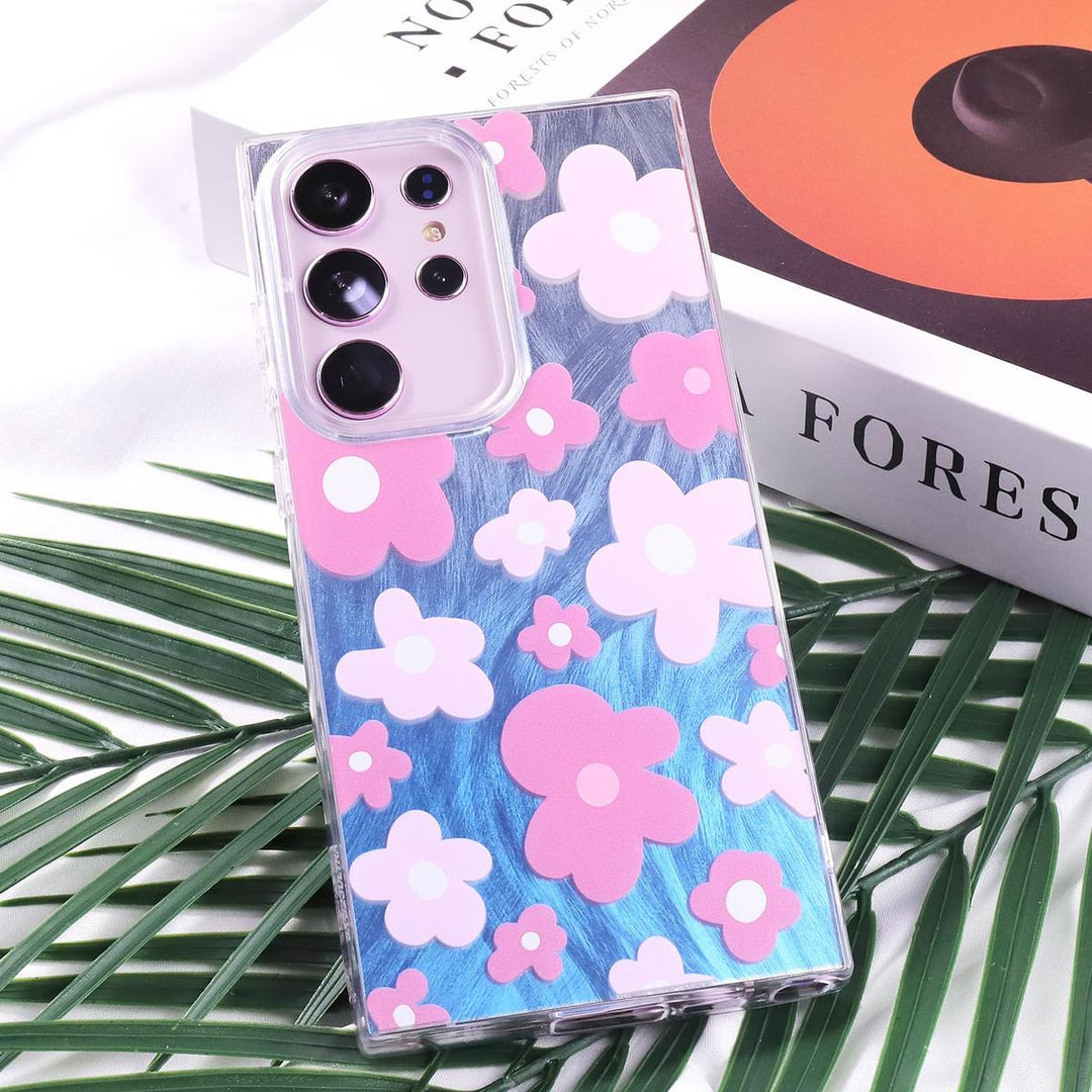 FeatherYarn Floral S24 Case for Samsung Galaxy - DOKUTRONIX