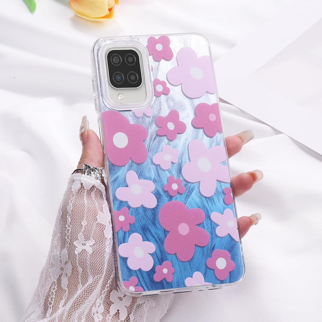 FeatherYarn Floral S24 Case for Samsung Galaxy - DOKUTRONIX