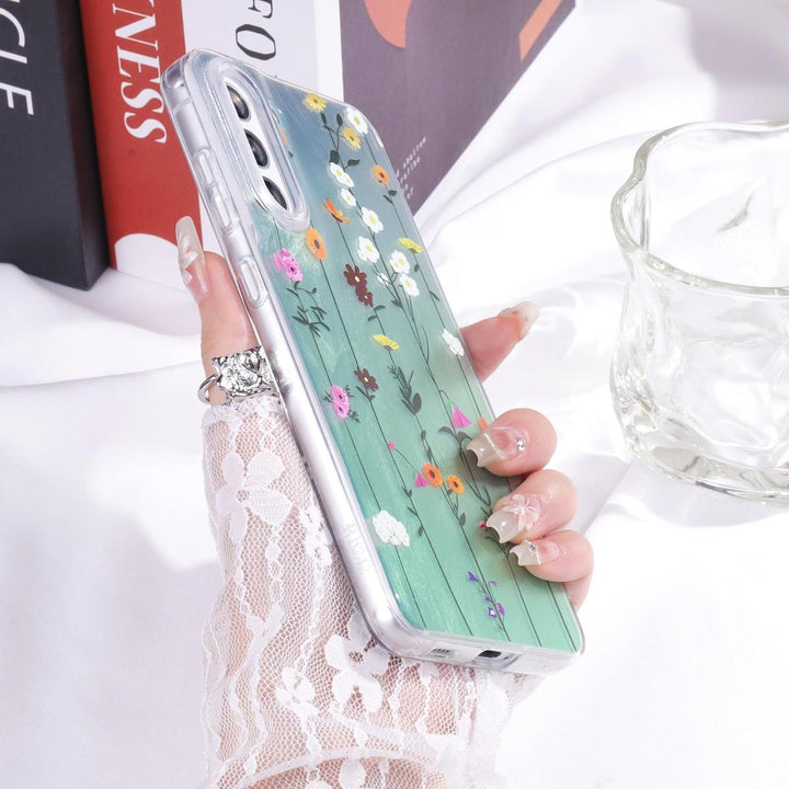 FeatherYarn Floral S24 Case for Samsung Galaxy - DOKUTRONIX