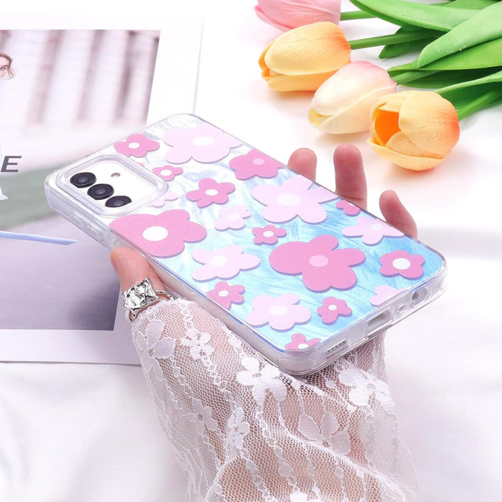 FeatherYarn Floral S24 Case for Samsung Galaxy - DOKUTRONIX