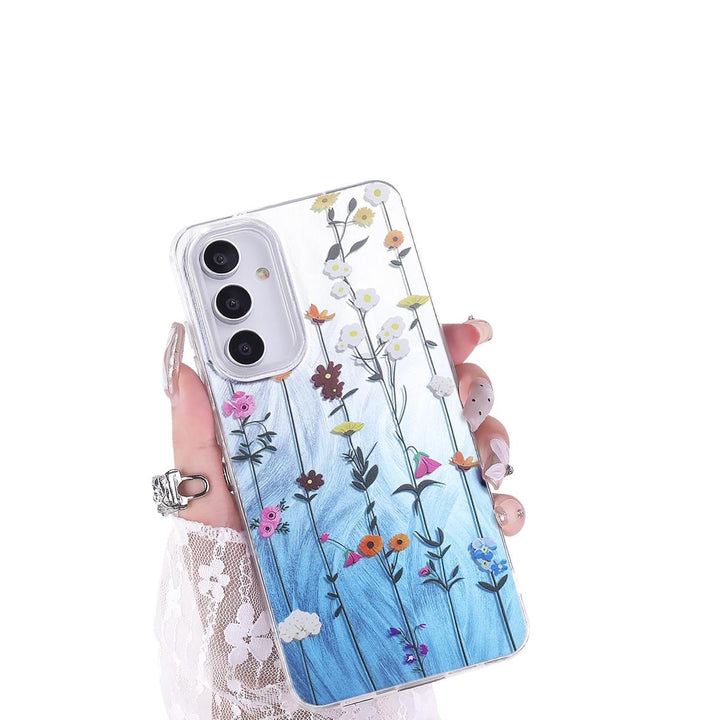 FeatherYarn Floral S24 Case for Samsung Galaxy - DOKUTRONIX