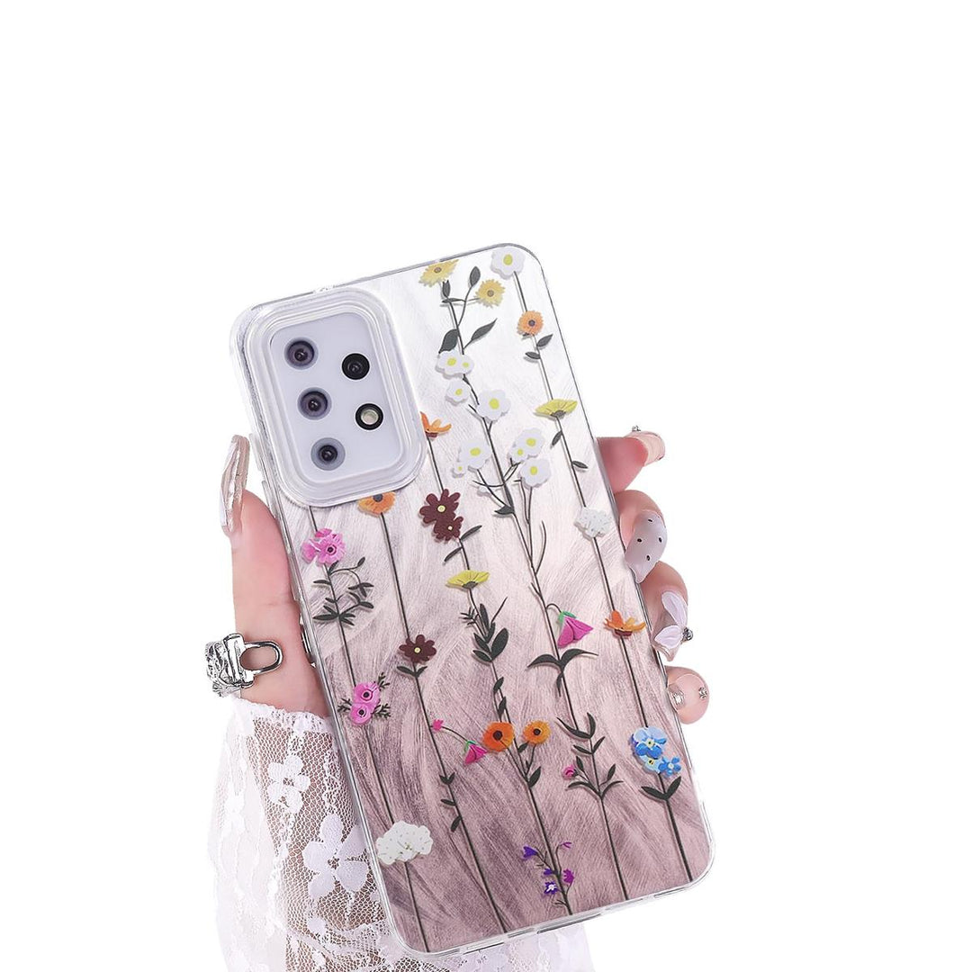FeatherYarn Floral S24 Case for Samsung Galaxy - DOKUTRONIX