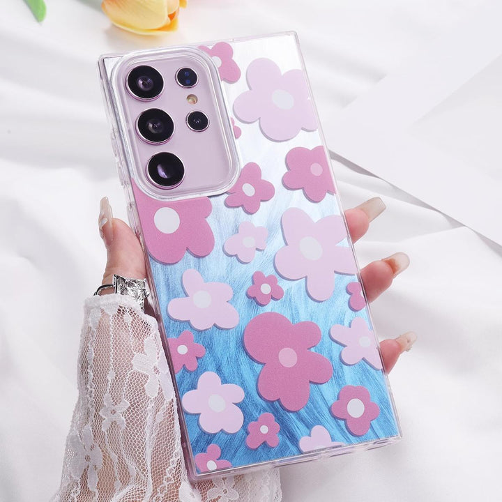 FeatherYarn Floral S24 Case for Samsung Galaxy - DOKUTRONIX