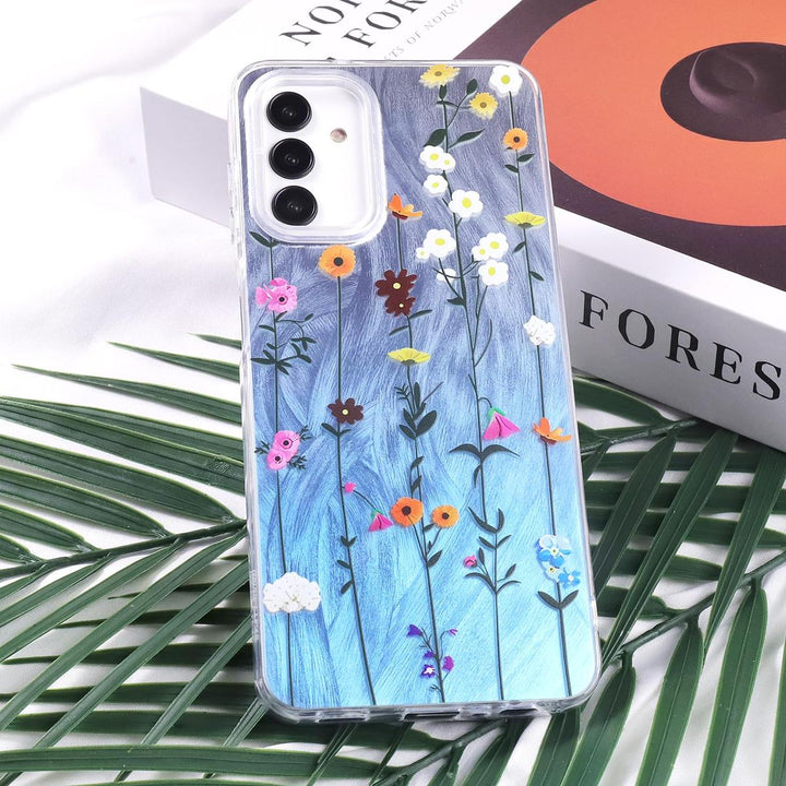 FeatherYarn Floral S24 Case for Samsung Galaxy - DOKUTRONIX