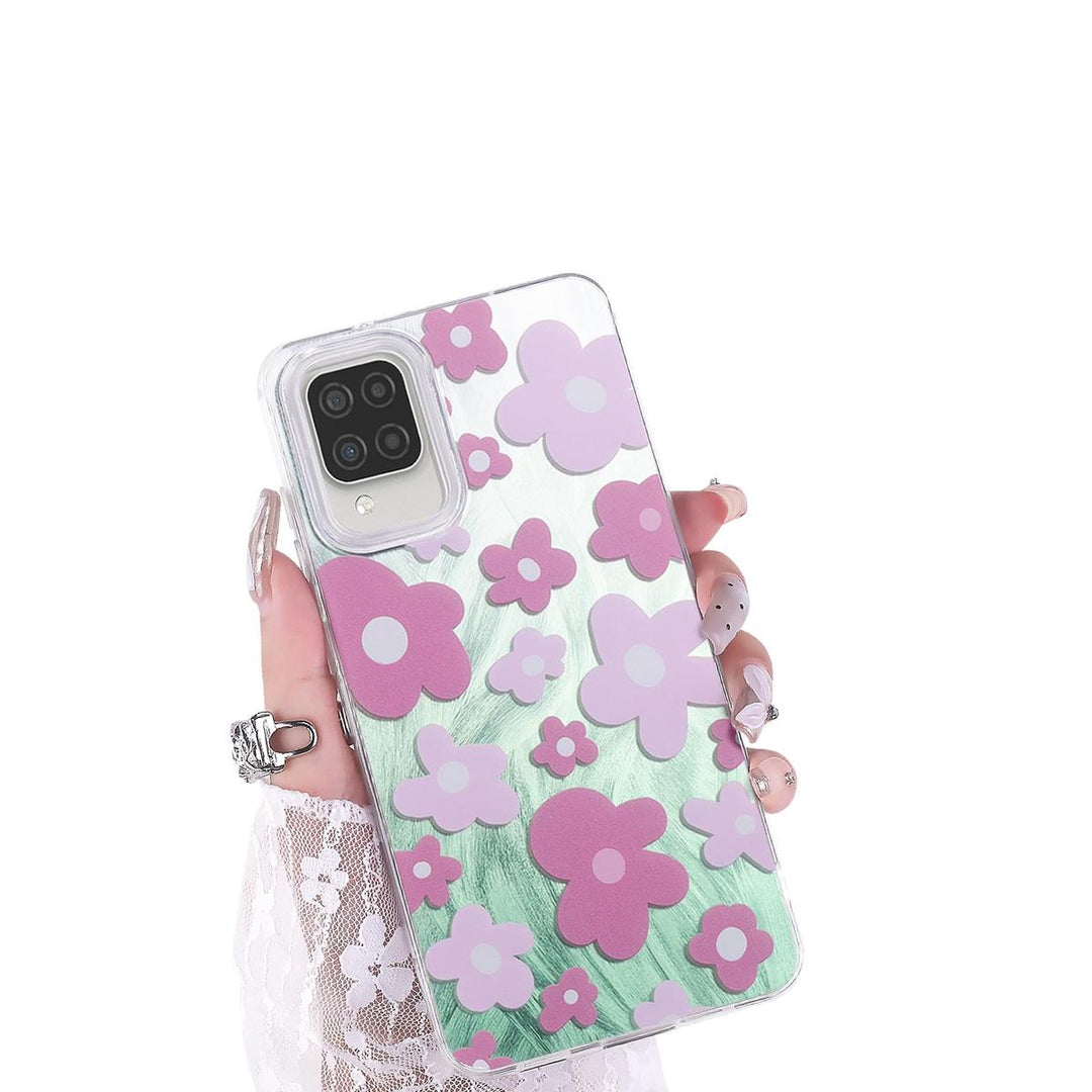 FeatherYarn Floral S24 Case for Samsung Galaxy - DOKUTRONIX