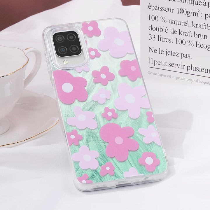 FeatherYarn Floral S24 Case for Samsung Galaxy - DOKUTRONIX