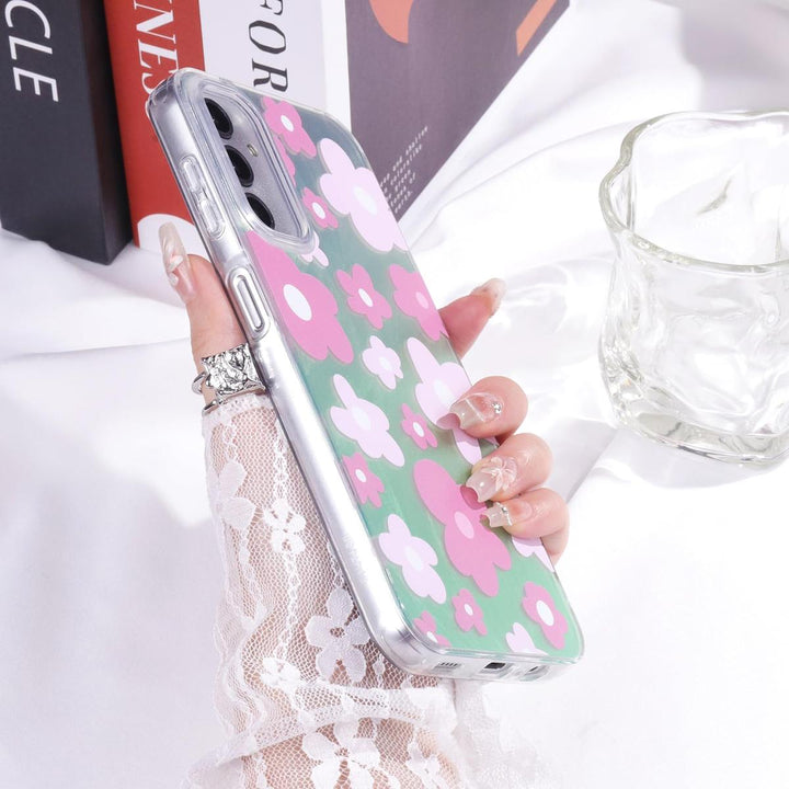 FeatherYarn Floral S24 Case for Samsung Galaxy - DOKUTRONIX