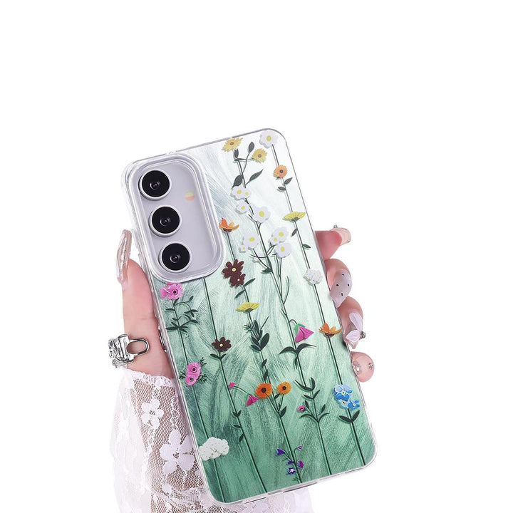 FeatherYarn Floral S24 Case for Samsung Galaxy - DOKUTRONIX
