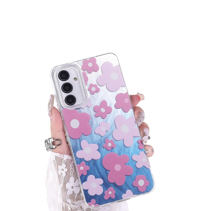 FeatherYarn Floral S24 Case for Samsung Galaxy - DOKUTRONIX