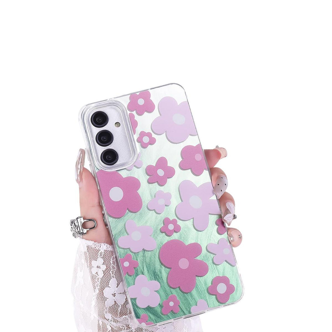 FeatherYarn Floral S24 Case for Samsung Galaxy - DOKUTRONIX