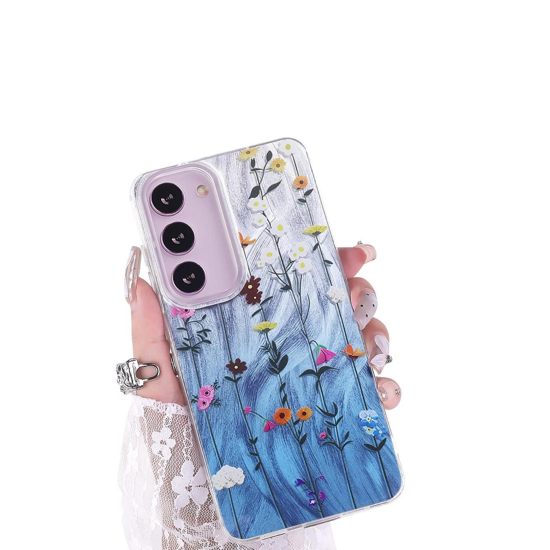 FeatherYarn Floral S24 Case for Samsung Galaxy - DOKUTRONIX