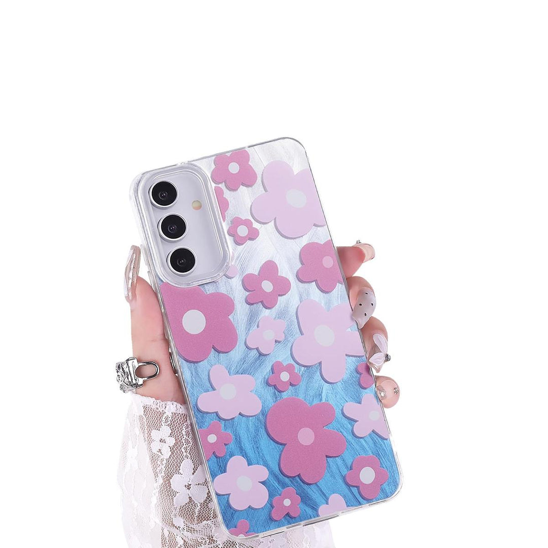FeatherYarn Floral S24 Case for Samsung Galaxy - DOKUTRONIX