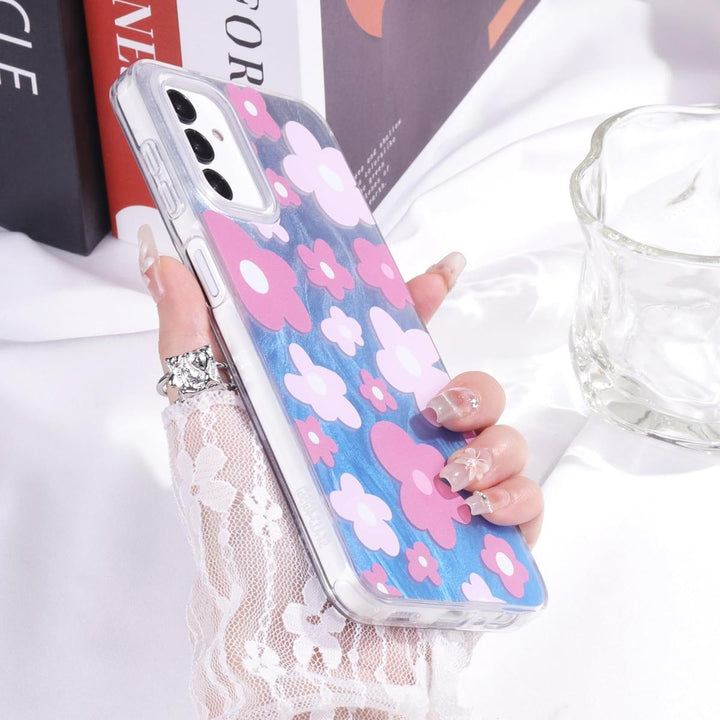 FeatherYarn Floral S24 Case for Samsung Galaxy - DOKUTRONIX
