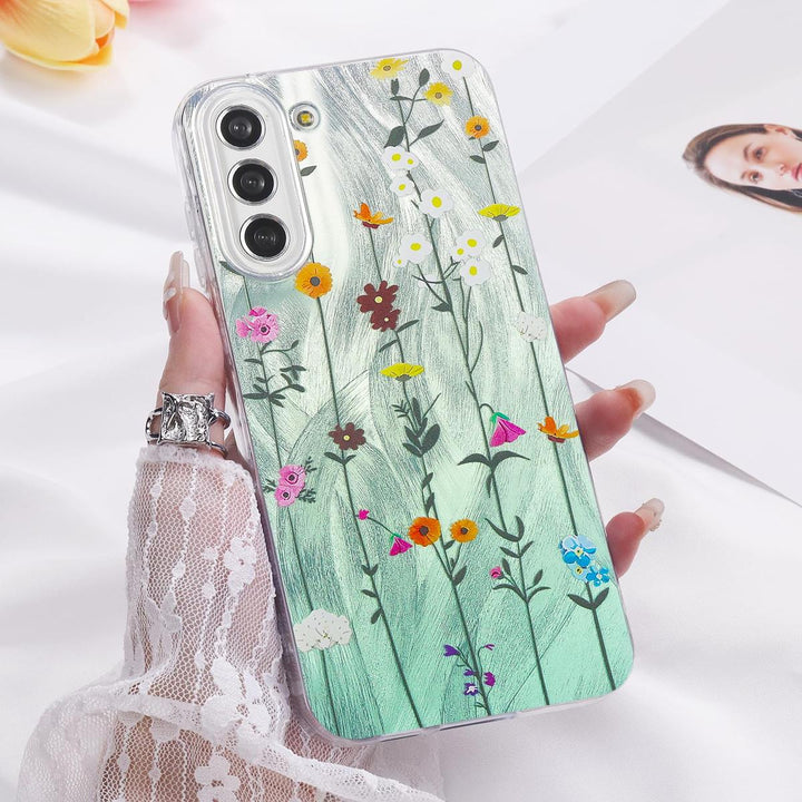 FeatherYarn Floral S24 Case for Samsung Galaxy - DOKUTRONIX