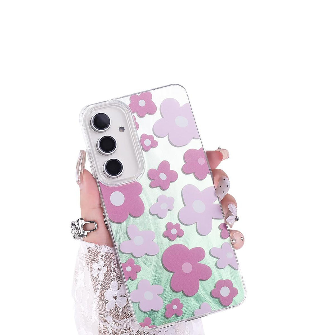 FeatherYarn Floral S24 Case for Samsung Galaxy - DOKUTRONIX