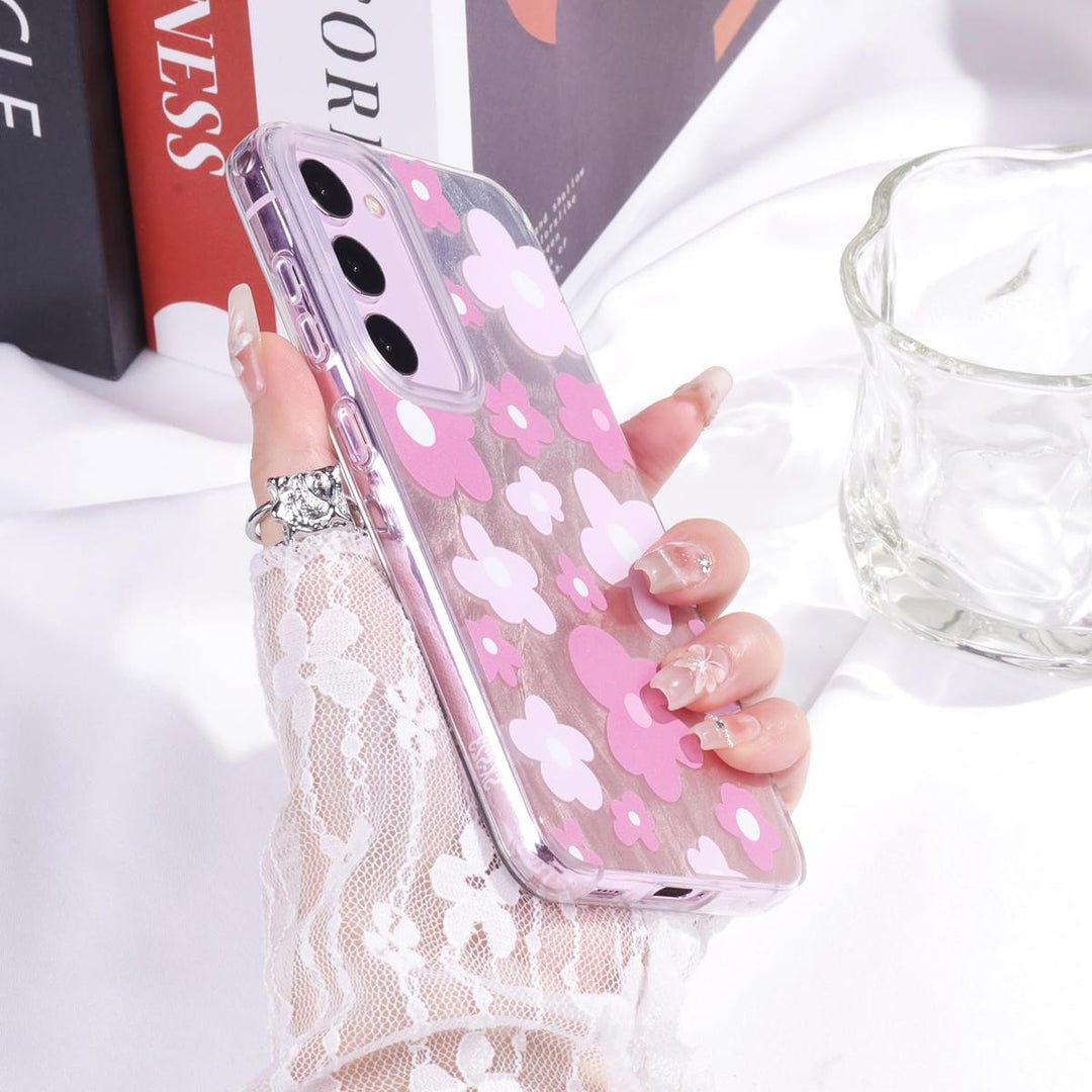 FeatherYarn Floral S24 Case for Samsung Galaxy - DOKUTRONIX