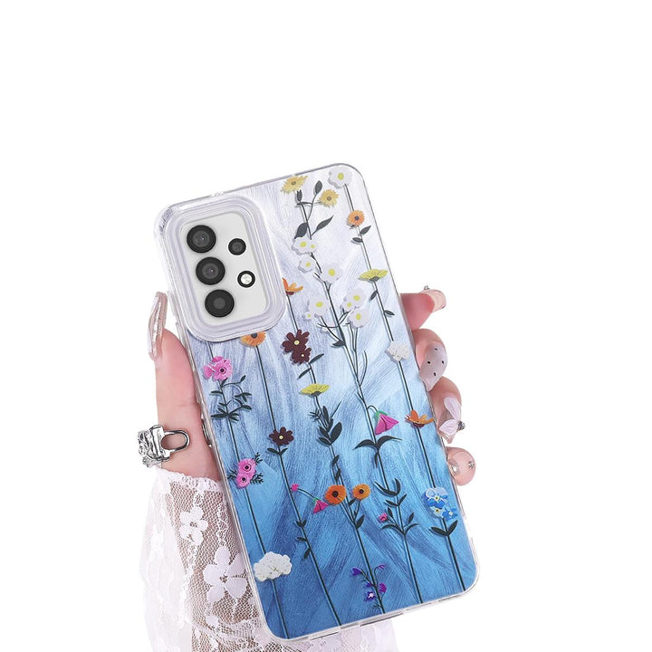 FeatherYarn Floral S24 Case for Samsung Galaxy - DOKUTRONIX