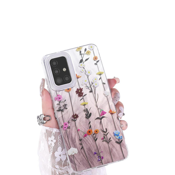 FeatherYarn Floral S24 Case for Samsung Galaxy - DOKUTRONIX