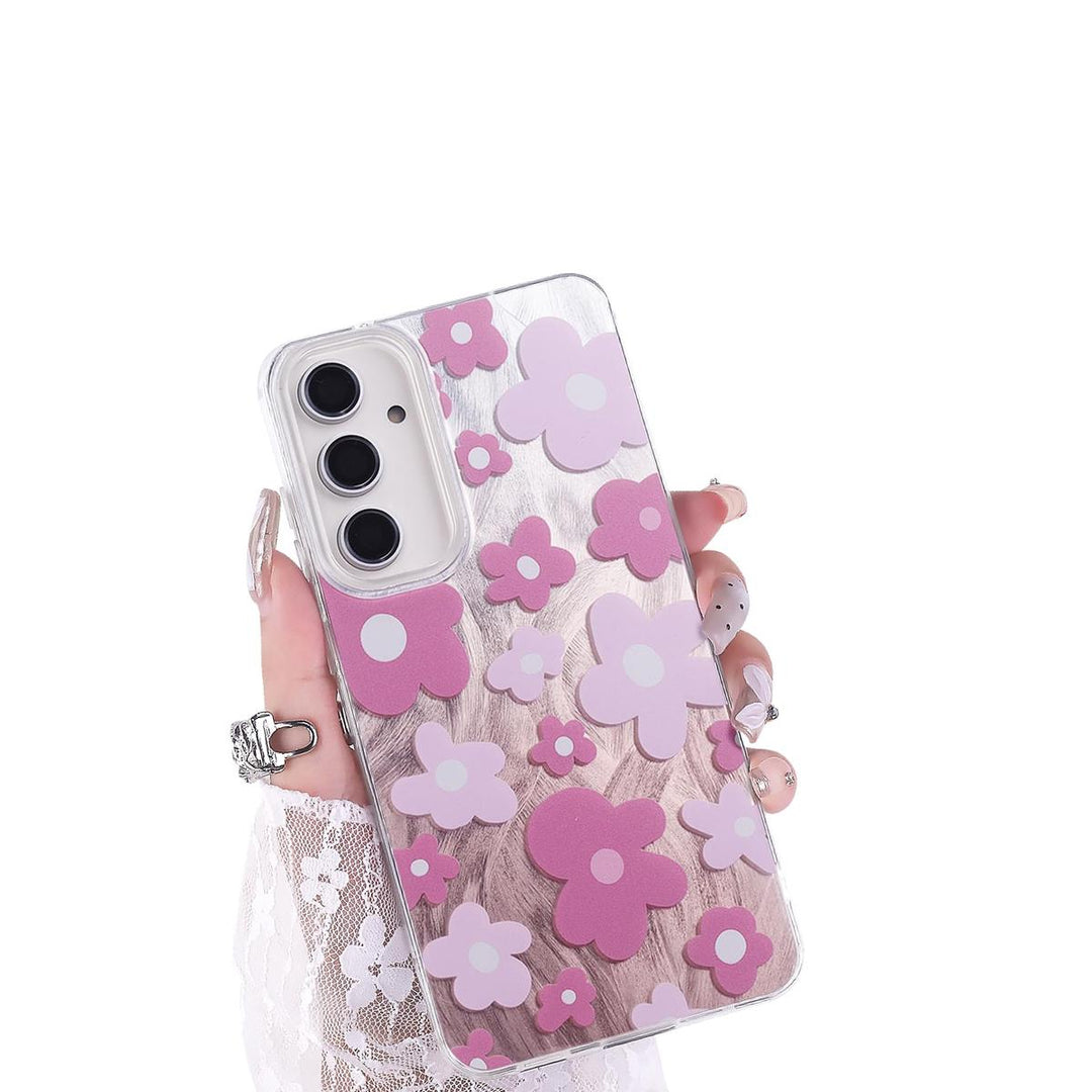 FeatherYarn Floral S24 Case for Samsung Galaxy - DOKUTRONIX