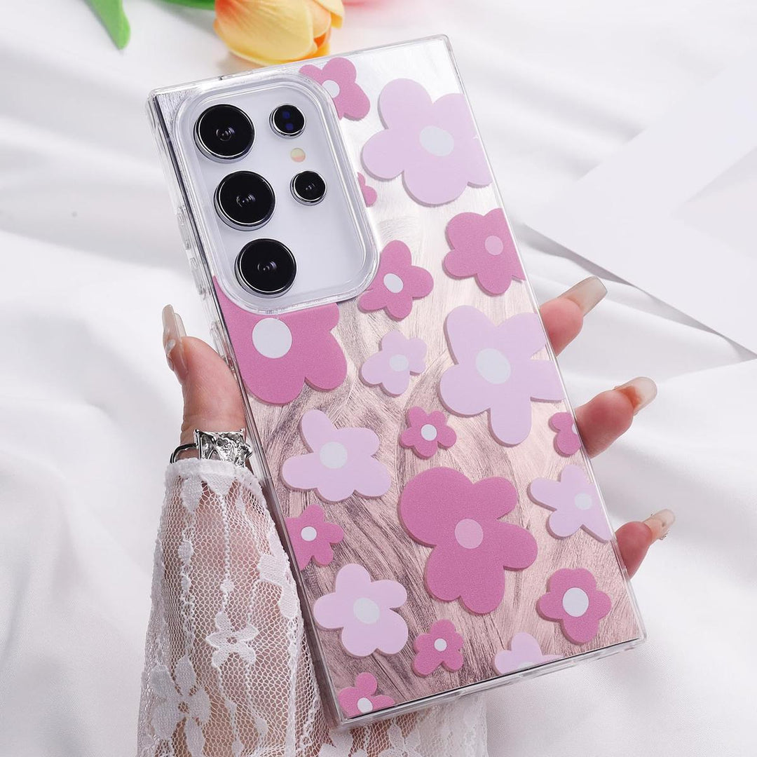 FeatherYarn Floral S24 Case for Samsung Galaxy - DOKUTRONIX