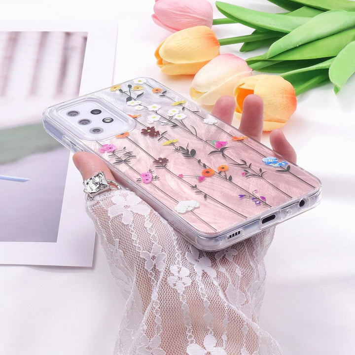 FeatherYarn Floral S24 Case for Samsung Galaxy - DOKUTRONIX