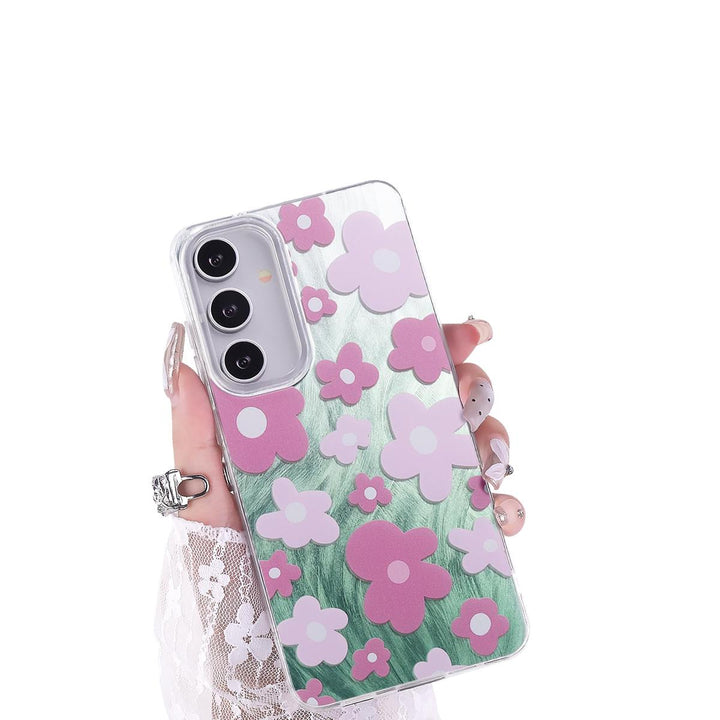FeatherYarn Floral S24 Case for Samsung Galaxy - DOKUTRONIX