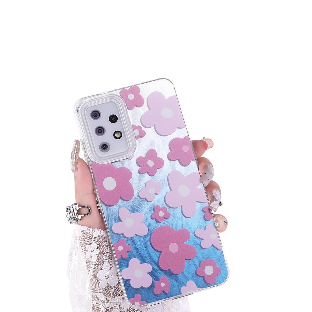 FeatherYarn Floral S24 Case for Samsung Galaxy - DOKUTRONIX