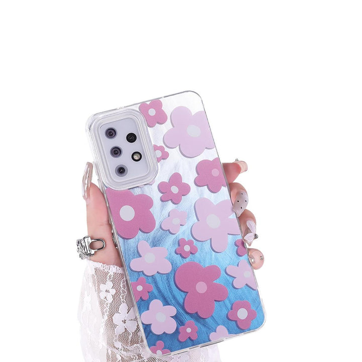 FeatherYarn Floral S24 Case for Samsung Galaxy - DOKUTRONIX