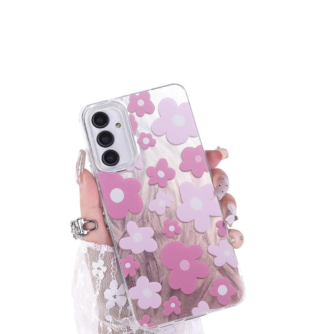 FeatherYarn Floral S24 Case for Samsung Galaxy - DOKUTRONIX