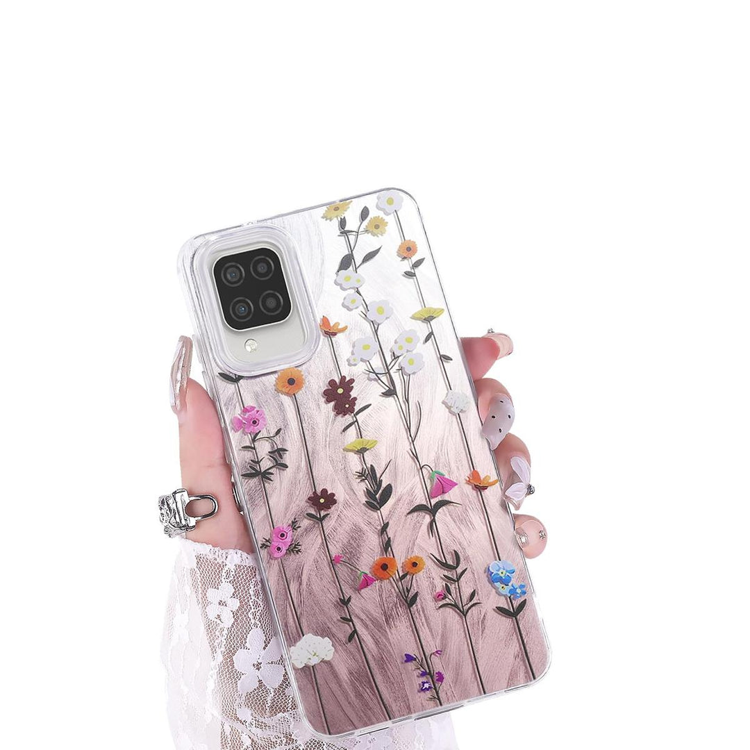 FeatherYarn Floral S24 Case for Samsung Galaxy - DOKUTRONIX