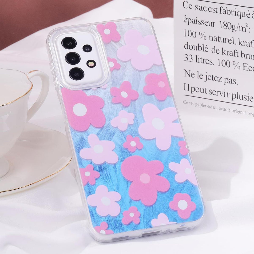 FeatherYarn Floral S24 Case for Samsung Galaxy - DOKUTRONIX