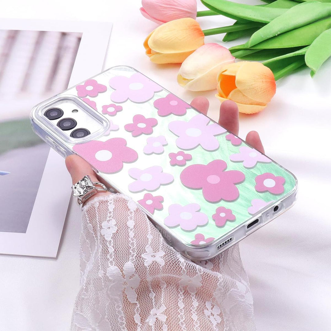 FeatherYarn Floral S24 Case for Samsung Galaxy - DOKUTRONIX
