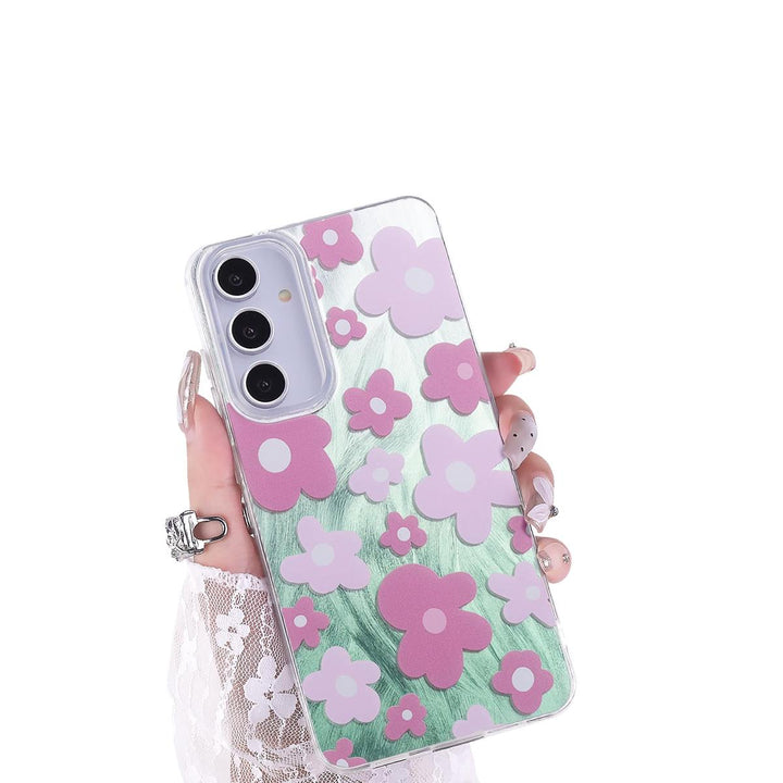 FeatherYarn Floral S24 Case for Samsung Galaxy - DOKUTRONIX