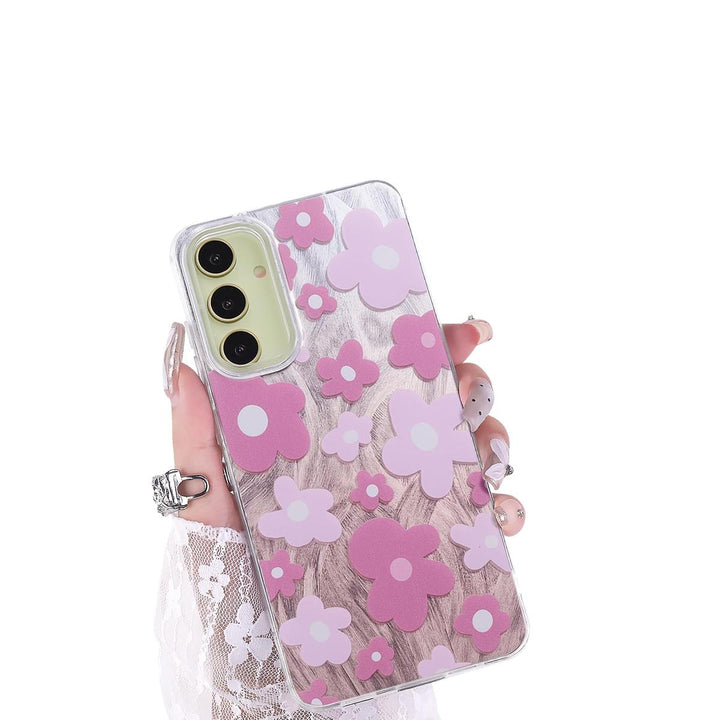 FeatherYarn Floral S24 Case for Samsung Galaxy - DOKUTRONIX