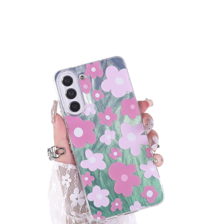 FeatherYarn Floral S24 Case for Samsung Galaxy - DOKUTRONIX