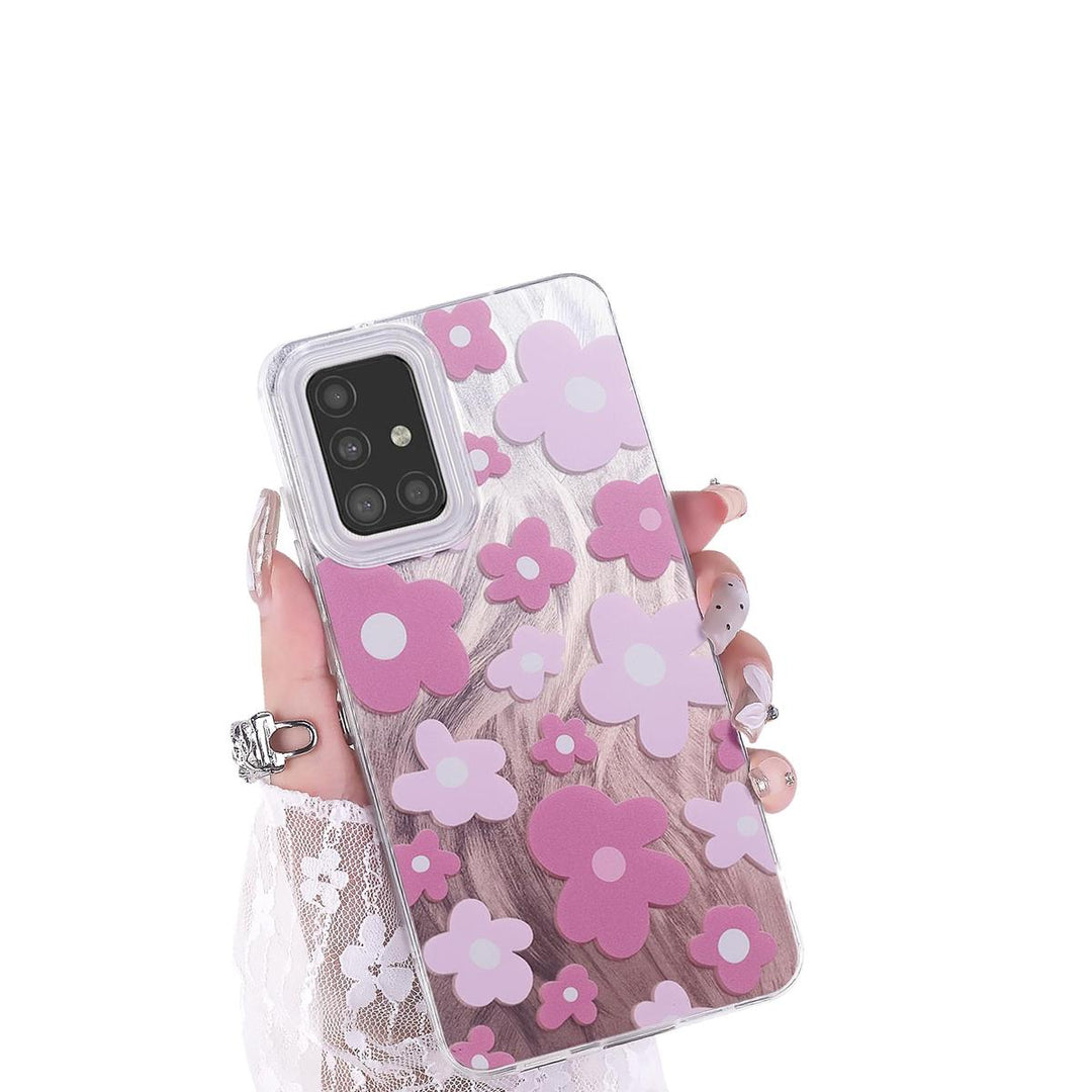 FeatherYarn Floral S24 Case for Samsung Galaxy - DOKUTRONIX