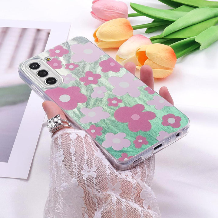 FeatherYarn Floral S24 Case for Samsung Galaxy - DOKUTRONIX