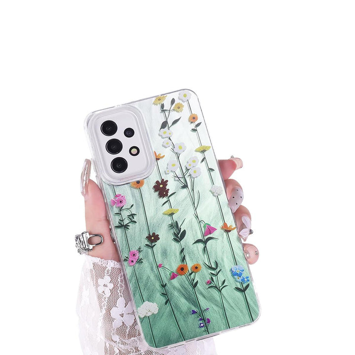 FeatherYarn Floral S24 Case for Samsung Galaxy - DOKUTRONIX