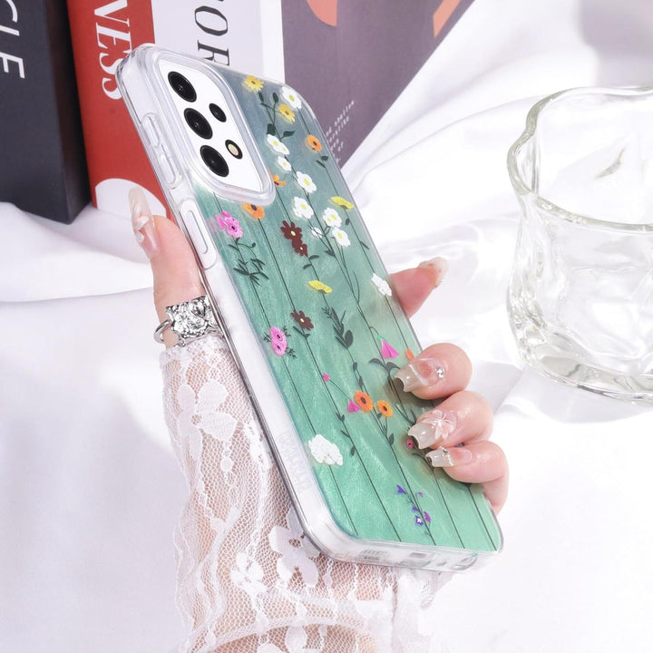 FeatherYarn Floral S24 Case for Samsung Galaxy - DOKUTRONIX