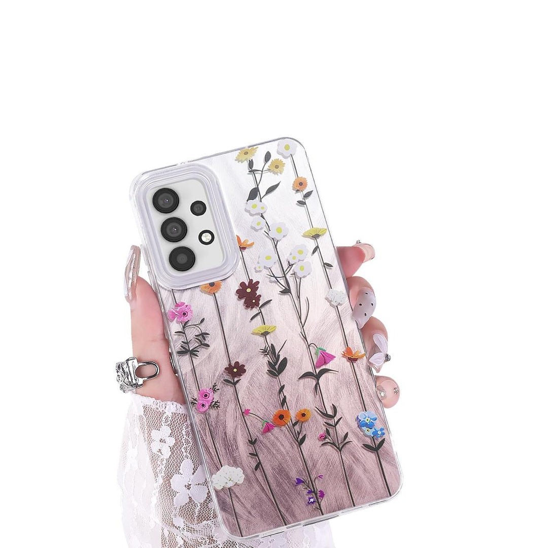 FeatherYarn Floral S24 Case for Samsung Galaxy - DOKUTRONIX