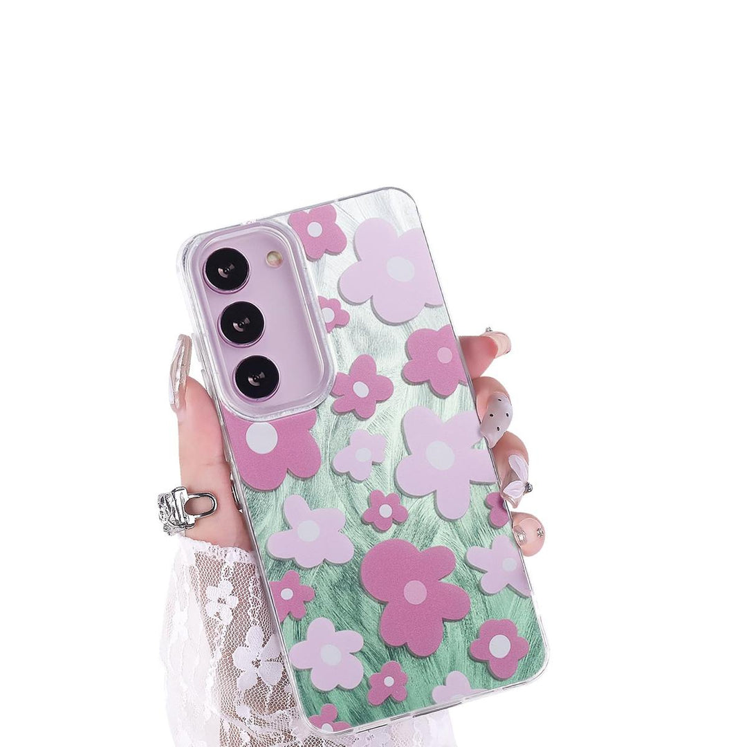 FeatherYarn Floral S24 Case for Samsung Galaxy - DOKUTRONIX