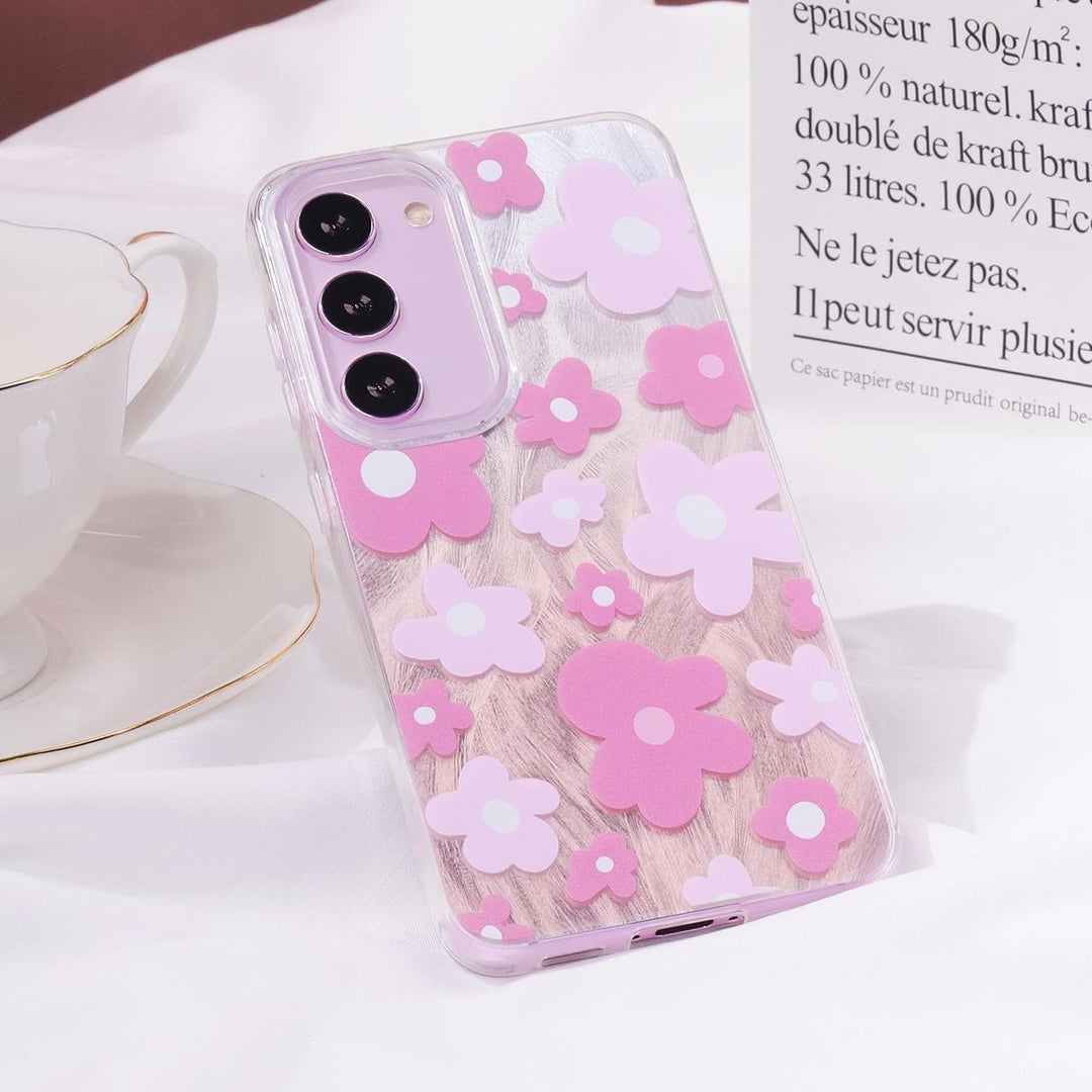 FeatherYarn Floral S24 Case for Samsung Galaxy - DOKUTRONIX