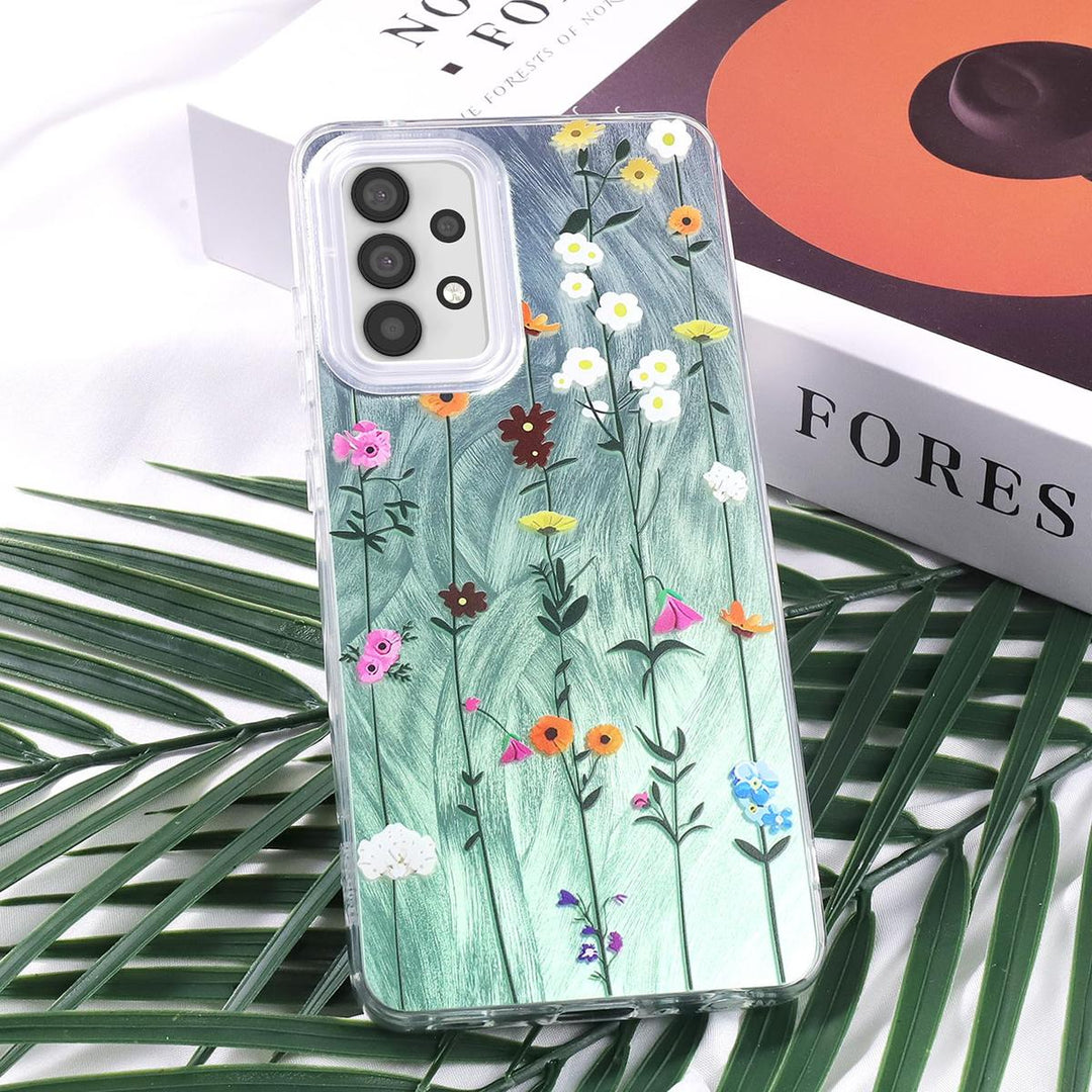 FeatherYarn Floral S24 Case for Samsung Galaxy - DOKUTRONIX