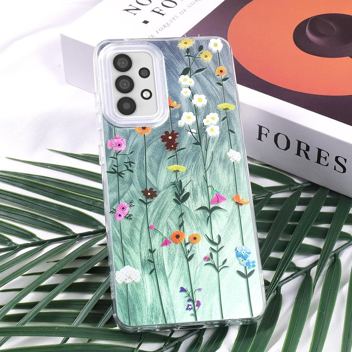 FeatherYarn Floral S24 Case for Samsung Galaxy - DOKUTRONIX