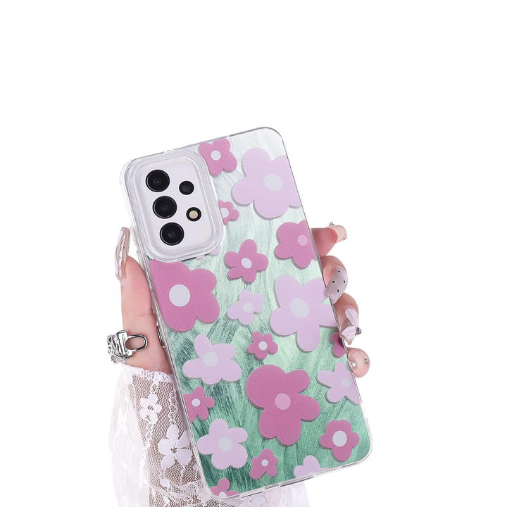 FeatherYarn Floral S24 Case for Samsung Galaxy - DOKUTRONIX
