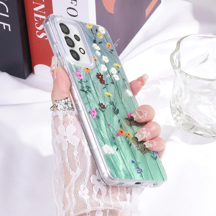 FeatherYarn Floral S24 Case for Samsung Galaxy - DOKUTRONIX