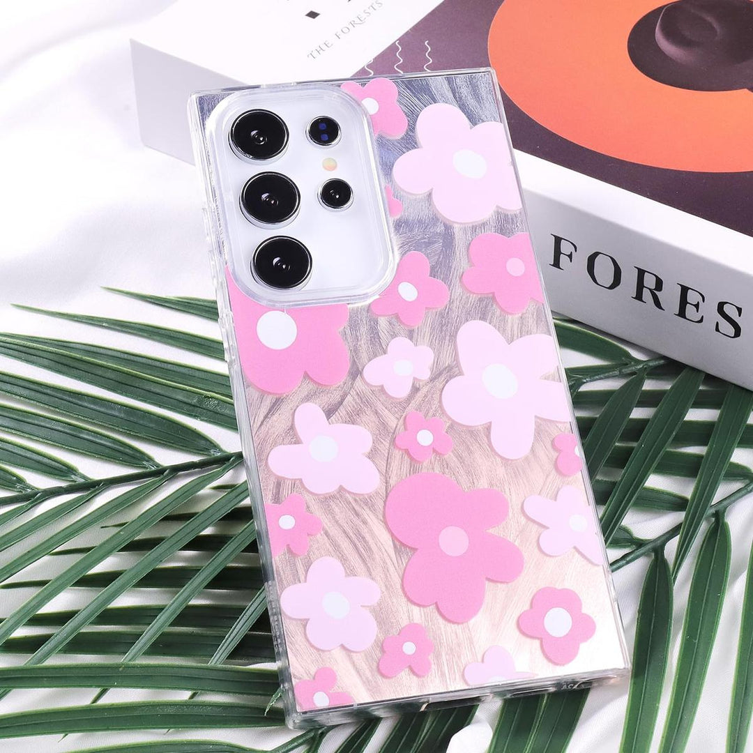 FeatherYarn Floral S24 Case for Samsung Galaxy - DOKUTRONIX