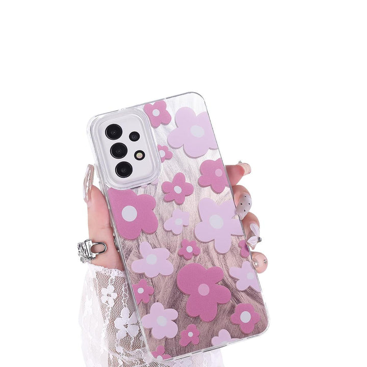 FeatherYarn Floral S24 Case for Samsung Galaxy - DOKUTRONIX