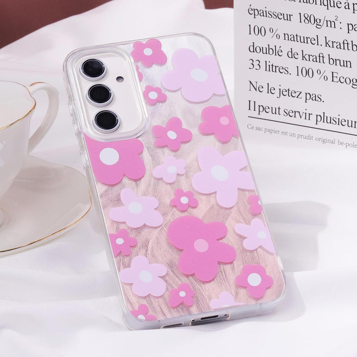 FeatherYarn Floral S24 Case for Samsung Galaxy - DOKUTRONIX